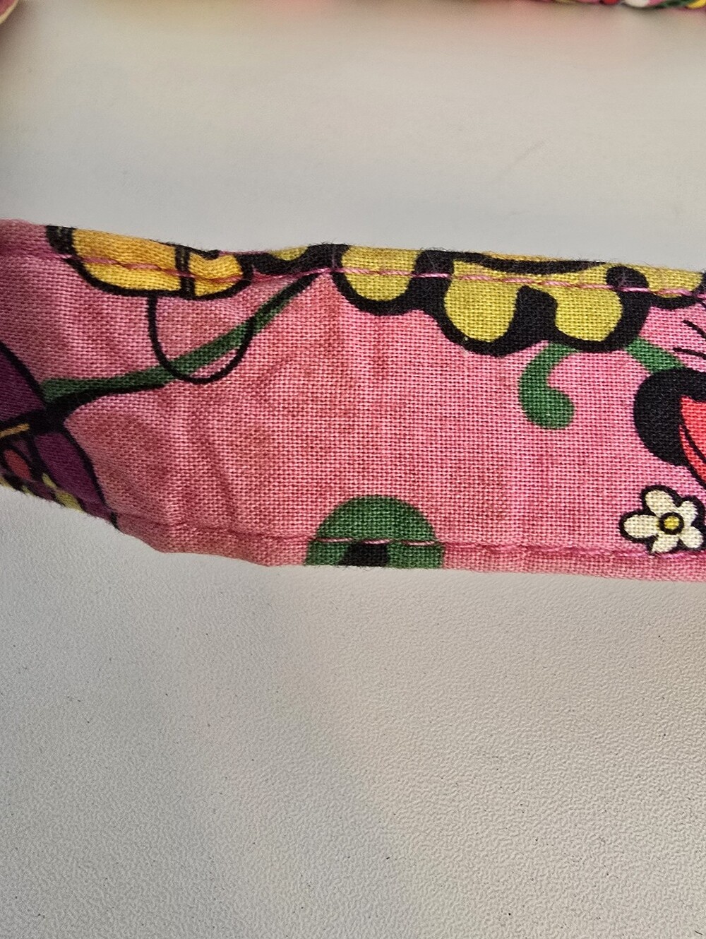 Vera Bradley Disney Parks Pink  Mickey Minnie Quilted Crossbody Bag *READ* - Picture 7 of 13